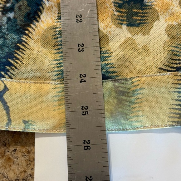 Impulse California Womens Yellow Blue Collared Button Long Sleeve Large Jacket - Picture 13 of 16